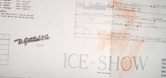 ICE SHOW de GOTTLIEB schmas